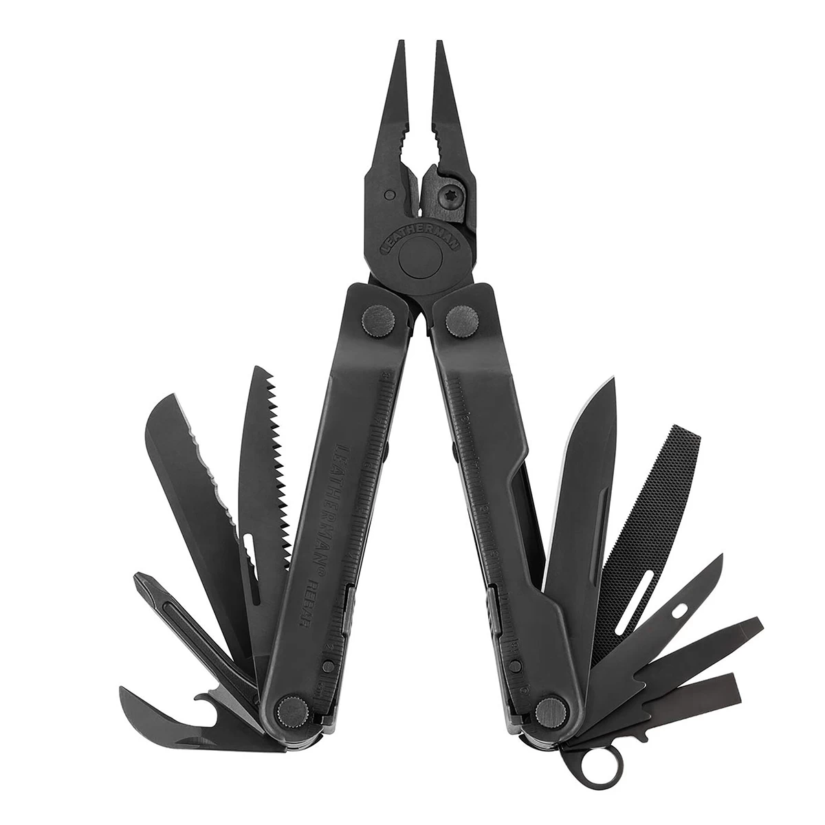 herramienta-multiusos-leatherman-rebar-negra-con-funda-molle-negra
